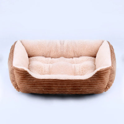Panier Peluche Bords Rembourrés Apaisant Chien 88 cm