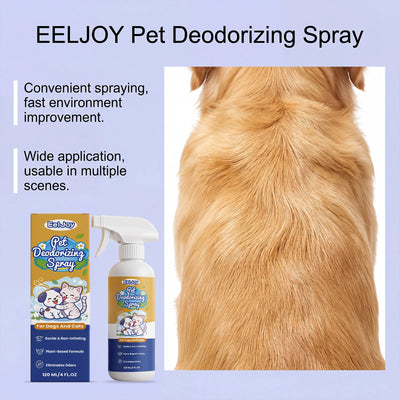 Spray Désodorisant Pelage et Intérieur Chien 120 ml