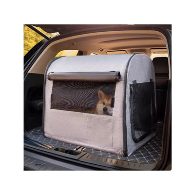 Cage pour Chien en Voiture Pliable Souple 4 Tailles