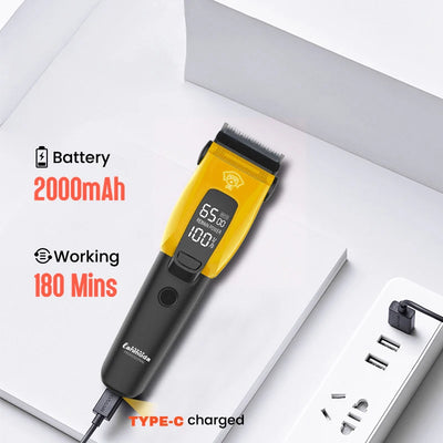 Tondeuse pour Chien Professionnelle Sans Fil 2000 mAh
