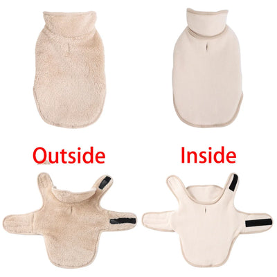 Manteau Réversible Doublure Sherpa pour Gros Chien