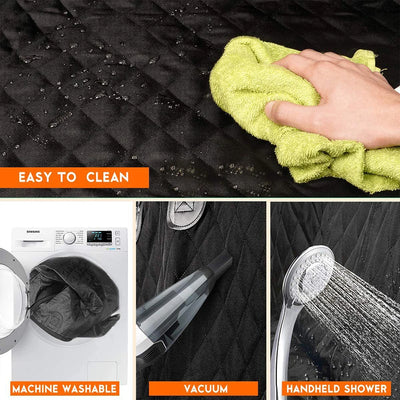 Hamac Voiture pour Chien Étanche Fenêtre Filet 147 cm
