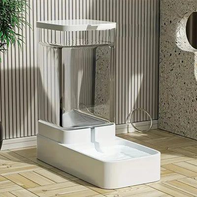 Distributeur Croquettes et Eau Chien Gravité 2,1 kg 3,8 L