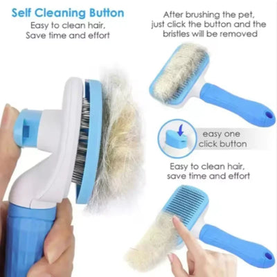 Brosse Multifonction Toilettage et Bain pour Chien