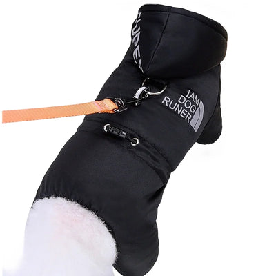 Combinaison Imperméable Hiver 4 Pattes Chien Capuche