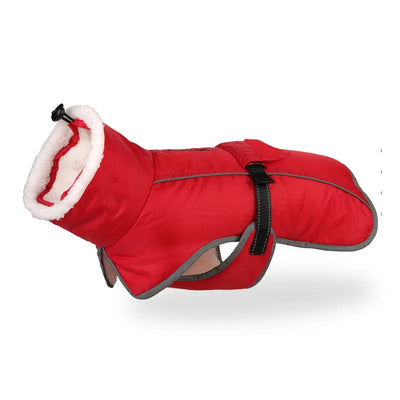 Manteau Hiver Réfléchissant Gros Chien Coupe-Vent