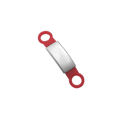 Médaille Gravée Silicone Acier Inoxydable Chien et Chat