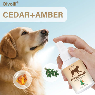 Parfum pour Chien Format Voyage 60 ml, Fruité et Floral