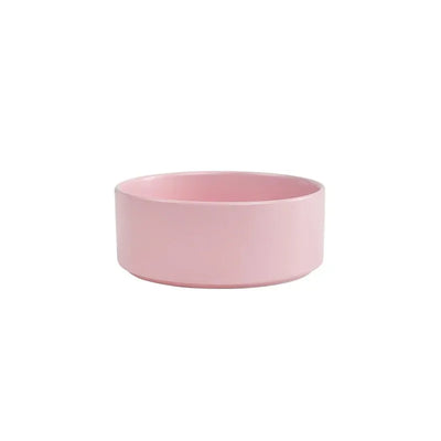 Gamelle Surélevée Chien Céramique Support Bois Six Coloris