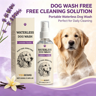 Shampoing Sec Spray pour Chien Lavande Vanille 100 ml