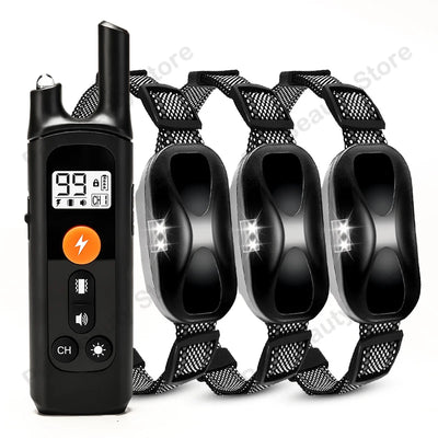 Collier Électrique de Dressage 500 m 1 à 3 Chiens