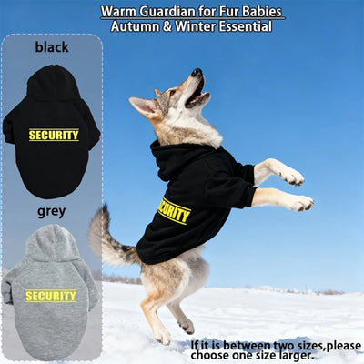 Sweat à Capuche Security Doublé Polaire pour Chien