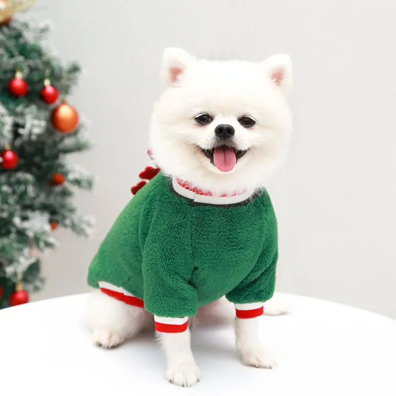 Pull de Noël Renne Chien Petit et Moyen Gabarit