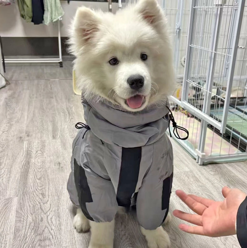 Combinaison Imperméable Réfléchissante Grand Chien 3XL-6XL