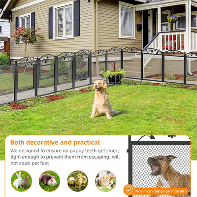 Parc pour Chien RapDuty 8 Panneaux Métal Extérieur