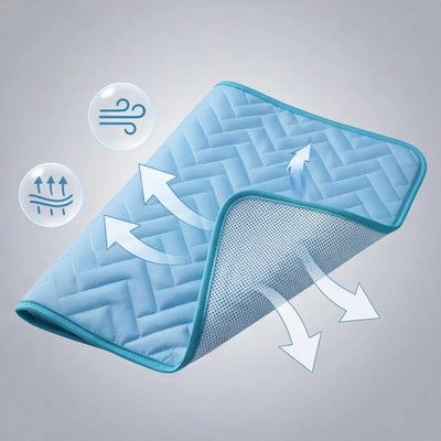Tapis Rafraîchissant pour Chien Soie Glacée Cinq Tailles