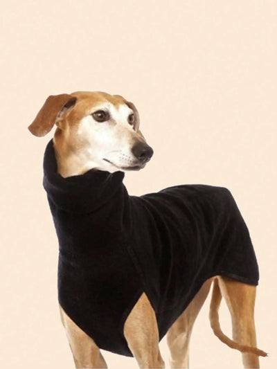 Manteau Lévrier Polaire Col Roulé Whippet Galgo