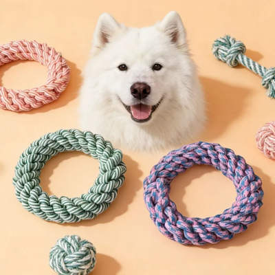 Jouet Corde pour Chien à Mâcher et à Tirer