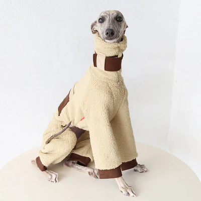 Manteau Hiver Coupe-Vent Lévrier Italien et Whippet