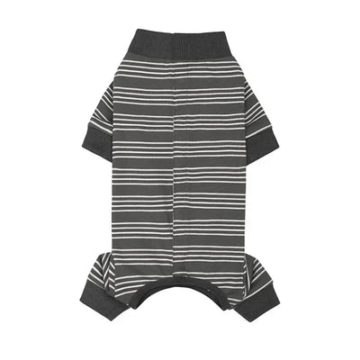 Pyjama pour Chien Rayé Combinaison Intégrale Grand Chien
