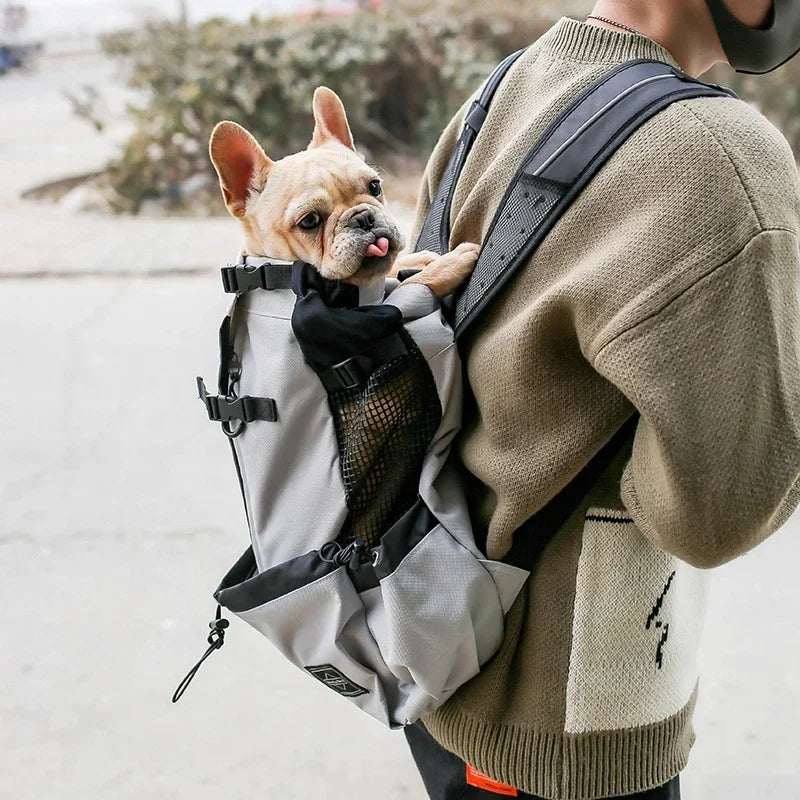 Sac à Dos de Transport Chien Réglable jusqu'à 28 kg