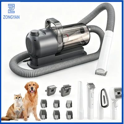 Aspirateur Poils de Chien Kit Toilettage Tondeuse 2,5 L