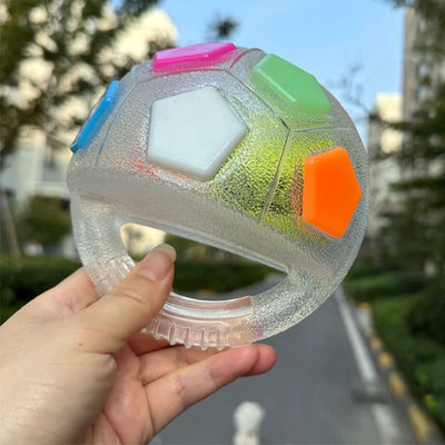 Jouet de Traction Ballon à Poignée 18 cm pour Chien