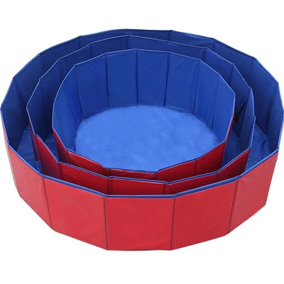 Piscine pour Chien 160 cm Pliable avec Vidange