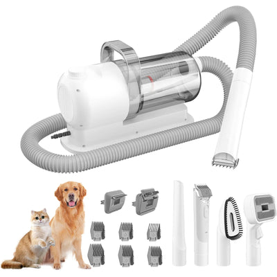 Aspirateur Poils de Chien Kit Toilettage Tondeuse 2,5 L