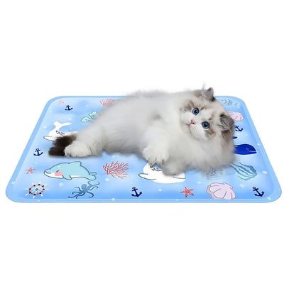 Tapis Rafraîchissant Chien 40x50 cm Lavable Petits Chiens