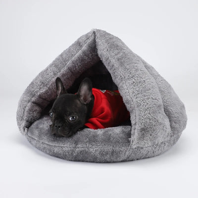 Panier Cocon Grotte Doux Petit Chien 40 à 50 cm