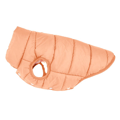 Manteau d'Hiver Matelassé Chien Doublure Sherpa