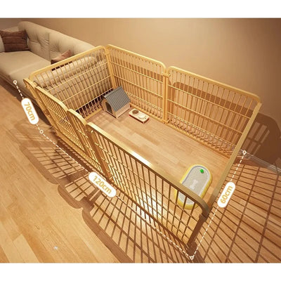 Enclos Modulable pour Chien d'Intérieur Haut et Robuste