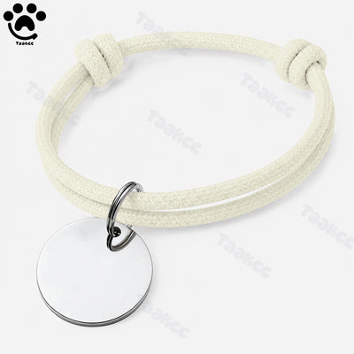 Médaille Gravée Multi-Formes en Inox pour Chien