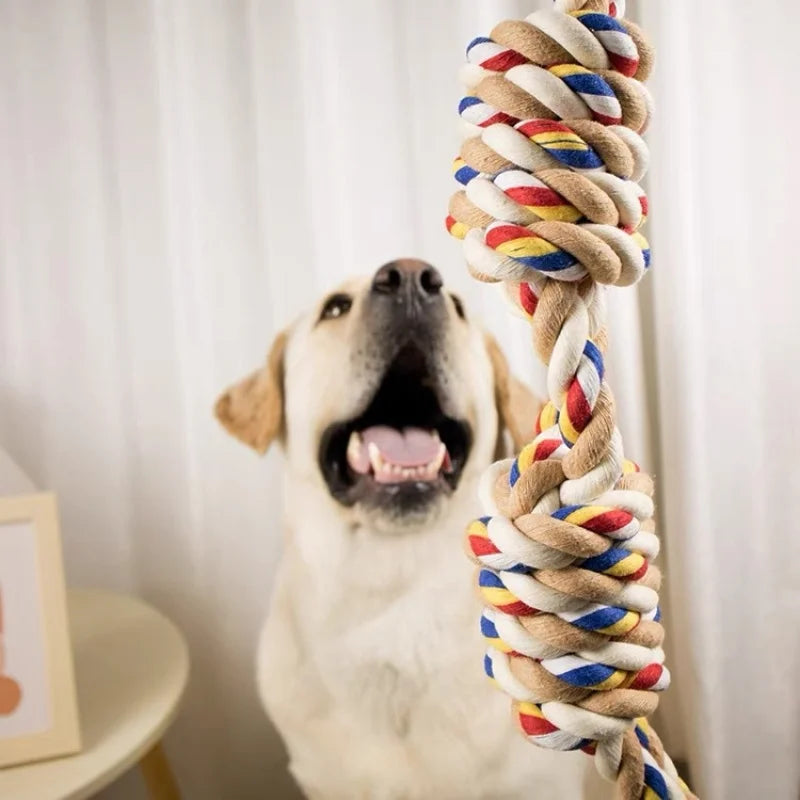 Jouet de Traction Corde à Nœuds Extra-Large pour Gros Chien