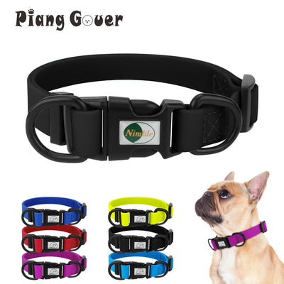 Collier PVC Réglable Imperméable Gros Chien