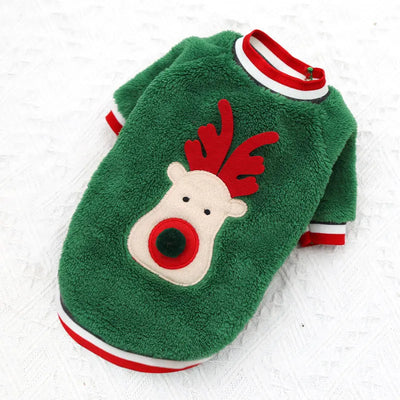 Pull de Noël Renne Chien Petit et Moyen Gabarit