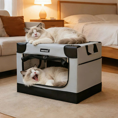 Cage de Transport Pliable pour Chien Souple Oxford 600D