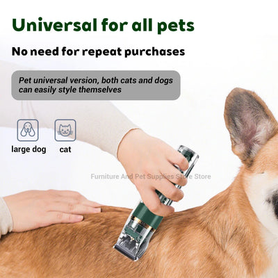 Tondeuse pour Chien Lame Céramique Réglable 0,8 à 2 mm