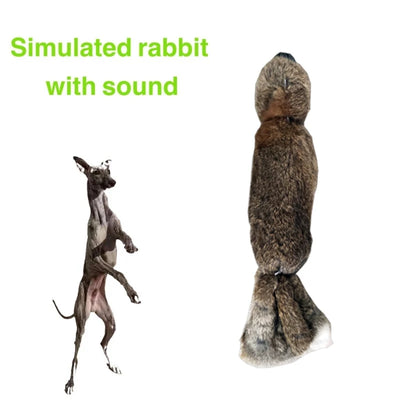 Lapin Simulé Sonore Dressage Chien Chasse