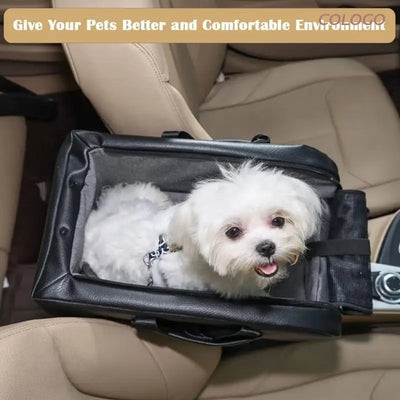 Siège Auto Chien Accoudoir Central Transport Petit Chien
