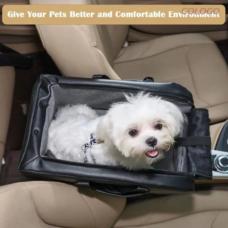 Siège Auto Chien Accoudoir Central Transport Petit Chien