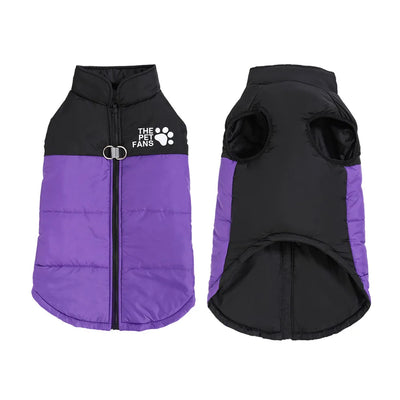 Doudoune Imperméable Zippée pour Grand Chien, 2XL à 6XL