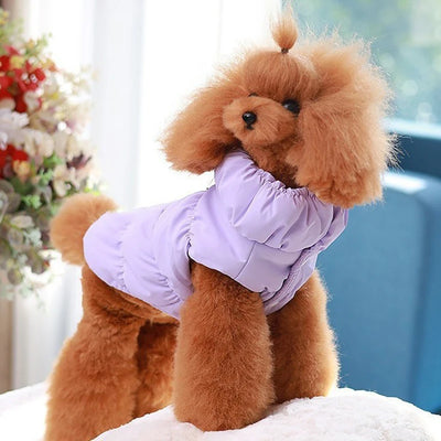 Manteau Coton Chaud à Bretelles pour Gros Chien