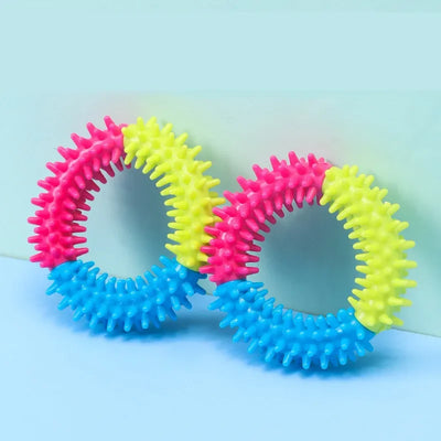 Jouet à Mâcher Chiot Dentition Caoutchouc 12 Formes