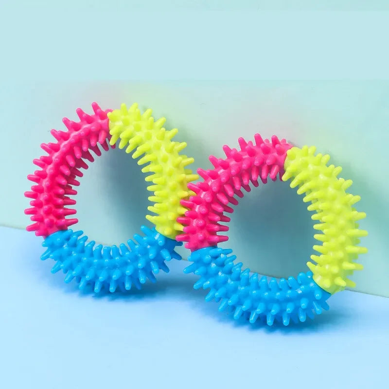 Jouet à Mâcher Chiot Dentition Caoutchouc 12 Formes