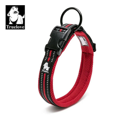 Collier Maille Nylon Réfléchissant Gros Chien