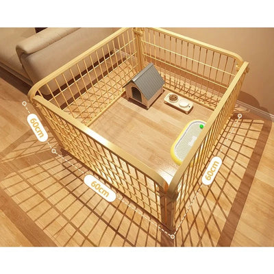 Enclos Modulable pour Chien d'Intérieur Haut et Robuste