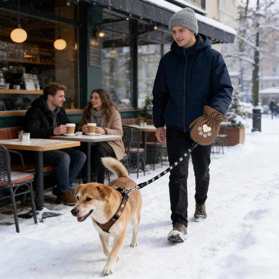 Gants de Toilettage Chauffants pour Chien