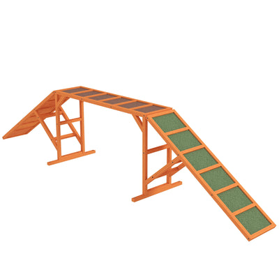 Passerelle d'Agility en Bois Antidérapante pour Chien 325 cm